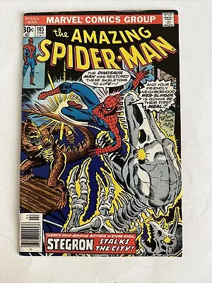 Buy Amazing Spider-Man #165 Stegron!!! Marvel 1977 • 3.75£