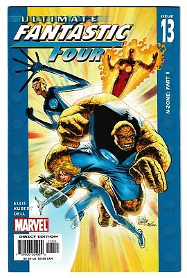 Buy Ultimate Fantastic Four #13 - Marvel 2004 - Cover By Andy Kubert • 5.99£