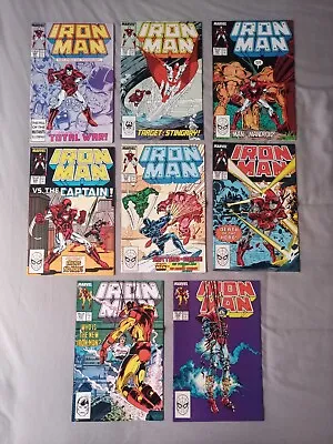 Buy Iron Man #225-#232 1987 Armor Wars Complete Run Full Set Marvel Comics Job Lot • 99.99£