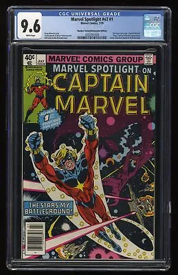 Buy Marvel Spotlight (1979) #1 CGC NM+ 9.6 White Pages Number/Newsstand Variant • 82.72£