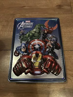 Buy Marvel Avengers Assemble Happy Tin, Parragon Books Ltd Tin Slightly Dented • 9£