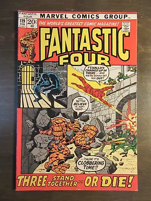 Buy Fantastic Four #119 Comic – Black Leopard - 1972 • 26.52£
