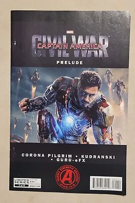 Buy Captain America Civil War Prelude #1 Robert Downey Jr Photo Cover Marvel 2015 NM • 21.50£