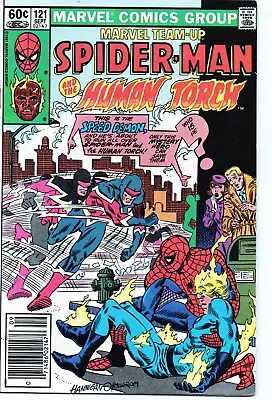 Buy Marvel Marvel Team Up 121 Spiderman Rare VF 8.0 Comic Hot 1981 Key 1st Frog Man • 14.99£