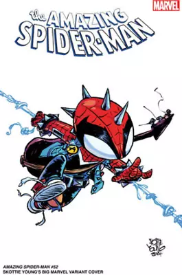 Buy Amazing Spider-man #52 Skottie Young's Big Marvel Var (preorder 6/19/24) • 3.31£