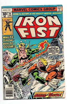 Buy Iron Fist #14 - 1st Appearance Sabretooth - KEY - 1977 - VG • 198.61£