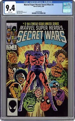 Buy Marvel Super Heroes Secret Wars #2D CGC 9.4 1984 3956978006 • 52.16£