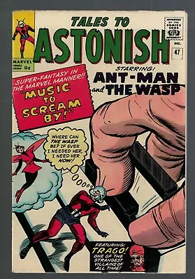 Buy Marvel Comics Tales To Astonish 47  8.0 VFN Antman Avengers High Grade Wasp • 244.99£