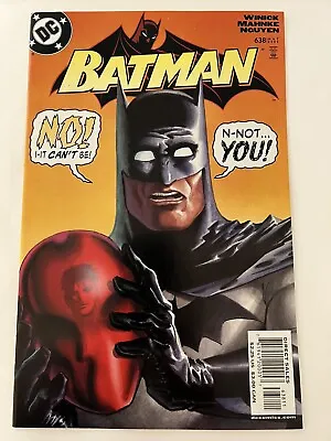 Buy Batman #638 Red Hood Jason Todd Reveal NM • 35.18£