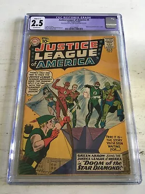 Buy Cgc Justice League Of America #4 1961 Dc 2.5 Slight C-1 Purple Glue On Cover • 86.85£