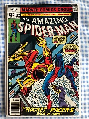 Buy Amazing Spider-Man 182 (1978) Rocket Racer App, Cents • 12.99£