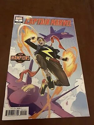 Buy CAPTAIN MARVEL  #1 New Champions VARIANT COVER - New Bagged - Marvel Comics • 2£