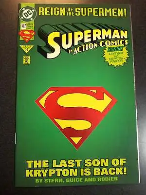 Buy Action Comics #687 VF/NM DC Superman Comic Book First Print • 2.39£