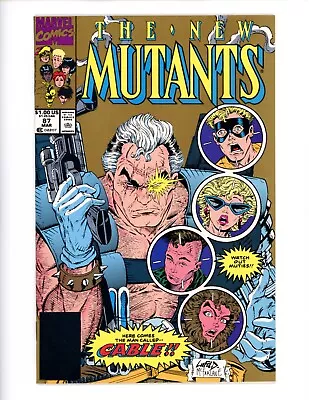 Buy New Mutants #87 2nd Print Marvel 1990 1st Full Appearance Of Cable • 7.94£
