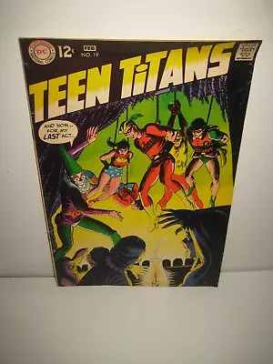 Buy Teen Titans #19 - Gil Kane Art. Speedy Joins Teen Titans DC Comics • 4.78£