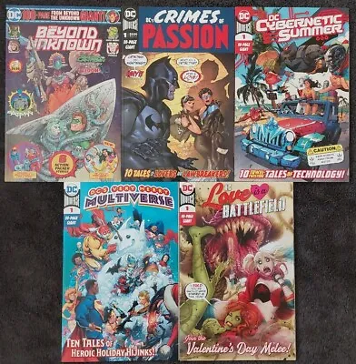 Buy DC Holiday Specials 80+-page Giants Batman Harley Catwoman Wonder Woman • 24.50£