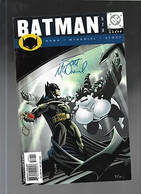 Buy Batman 579 2000 Signed At Pittsburgh Comic Con By Scoot McDaniel • 7.12£