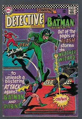 Buy Dc Batman Detective Comics 353  VG 4.0  Justice League 1966 Weather Wizard • 18.99£