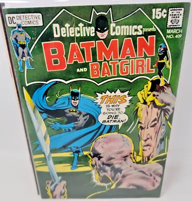 Buy Detective Comics #409 Neal Adams Cover Art *1971* 7.0 • 23.82£