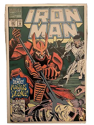 Buy Iron Man #281 (1992) 1st Appearance Cameo War Machine Marvel Comics Disney • 7.99£