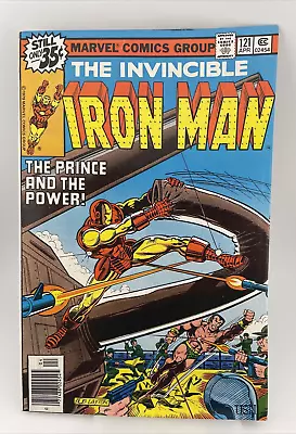 Buy Iron Man Issue #121 BRONZE AGE! KEY ISSUE!  DEMON IN A BOTTLE (PART 2) Newsstand • 7.90£
