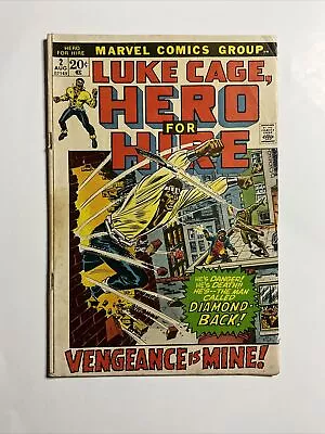 Buy Hero For Hire #2 (1972) 5.0 VG Marvel Bronze Age Comic Book 1st Claire Temple • 48.21£