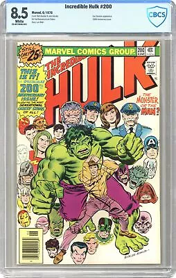 Buy Incredible Hulk #200 CBCS 8.5 1976 22-0F7594C-031 • 72.76£