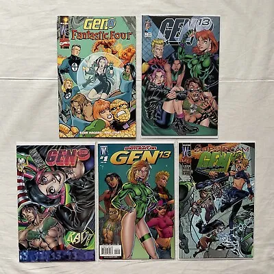 Buy Gen 13/Fantastic Four Marvel Comics Wildstorm Gen 13#1, Rave #1, 1999 Annual • 23.69£