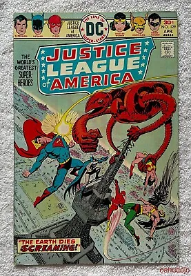 Buy DC JUSTICE LEAGUE OF AMERICA #129 1st 30 Cent Mark Jewelers Variant Apr 1976 VF* • 11.98£
