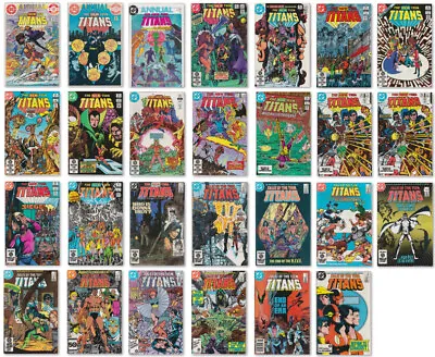 Buy DC Teen Titans 27 Separate Comics Of The Early 80s • 4£