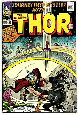 Buy Thor / Journey Into Mystery #111 (Marvel) Dec 1964, Jack Kirby  Condition: (FN-) • 49.57£