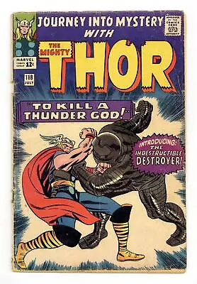 Buy Thor Journey Into Mystery #118 GD+ 2.5 1965 1st App. The Destoyer, Odinsleep • 34.79£