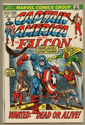 Buy Captain America #154 • 7.10£