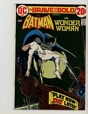 Buy The Brave And The Bold 105 F/VF Batman + Wonder Woman Aparo Art 1973 • 9.45£