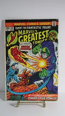Buy MARVELS GREATEST COMICS #58 Fantastic Four- MARVEL  (1975)  • 3.14£