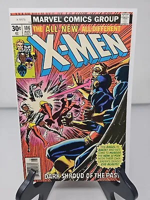 Buy X-MEN #106- Marvel 1977 1ST Entity  Firelord Appearance Nice 9.0 • 79.29£