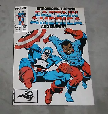 Buy Marvel Captain America #334 - 1987 Lemar Hoskins (Bucky) Taskmaster - High Grade • 12.04£