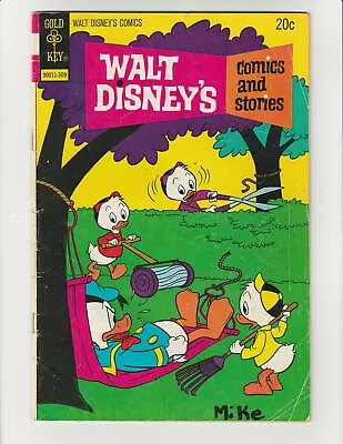 Buy Walt Disney's Comics And Stories #396 (1973) Gold Key Comics 3.5 Very Good– VG- • 9.37£
