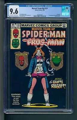 Buy Marvel Team-Up #131 CGC 9.6 OWTW Pages 1st White Rabbit • 110.68£