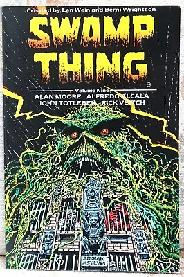 Buy Swamp Thing Book 9 A Nm 1988 B & W Titan 128 Pg Gn Alan Moore Veitch Alcala • 15£