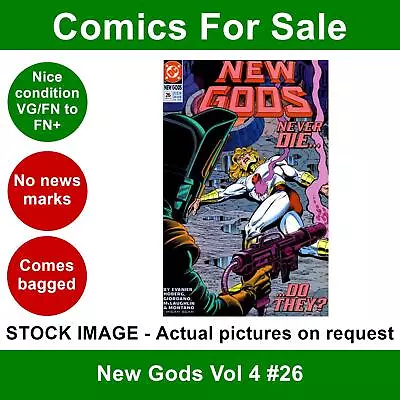 Buy DC New Gods Vol 4 #26 Comic - VG/FN+ 01 May 1991 • 3.99£