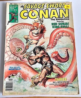 Buy The Savage Sword Of Conan #23  Featuring Red Sonja And King Kull  October 1977 • 12£