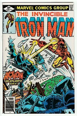 Buy Iron Man #124 July 1979 NM- 9.2 Marvel Comics  • 33.11£