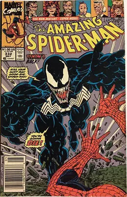 Buy Amazing Spider-Man #332 1990 Marvel Comics Newsstand Edition 8.5 VF+ • 13.99£