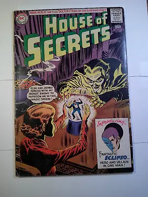 Buy House Of Secrets #61, First Eclipso, G, Centerfold Detached At One Staple • 95.33£