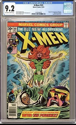 Buy X-MEN #101 CGC 9.2  (OW/WH) First Appearance Of Phoenix Marvel 1976 • 909.20£