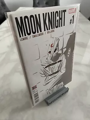 Buy Moon Knight 1 1st Printing Jeff Lemire 1st Appearance Dr Emmet (2016, Marvel) • 30£