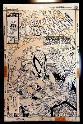 Buy Amazing Spider-Man #311 By Todd McFarlane 11x17 FRAMED Original Art Print Comic  • 47.92£