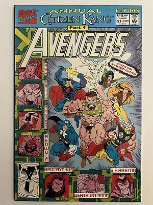 Buy Avengers Annual #21 1st App Victor Timely Citizen Kang Anachronauts 1992 NM • 19.71£