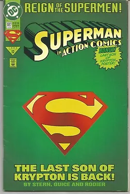 Buy Action Comics #687 : June 1993 : DC Comics. • 6.95£